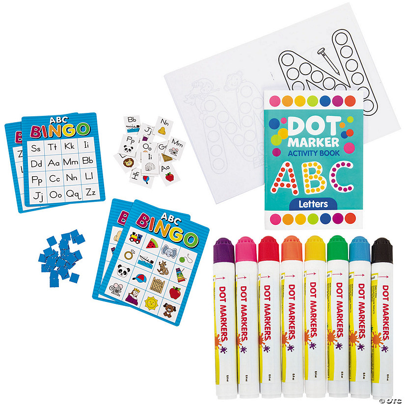 Learn Your Letters Classroom Activity Kit - 78 Pc. Image
