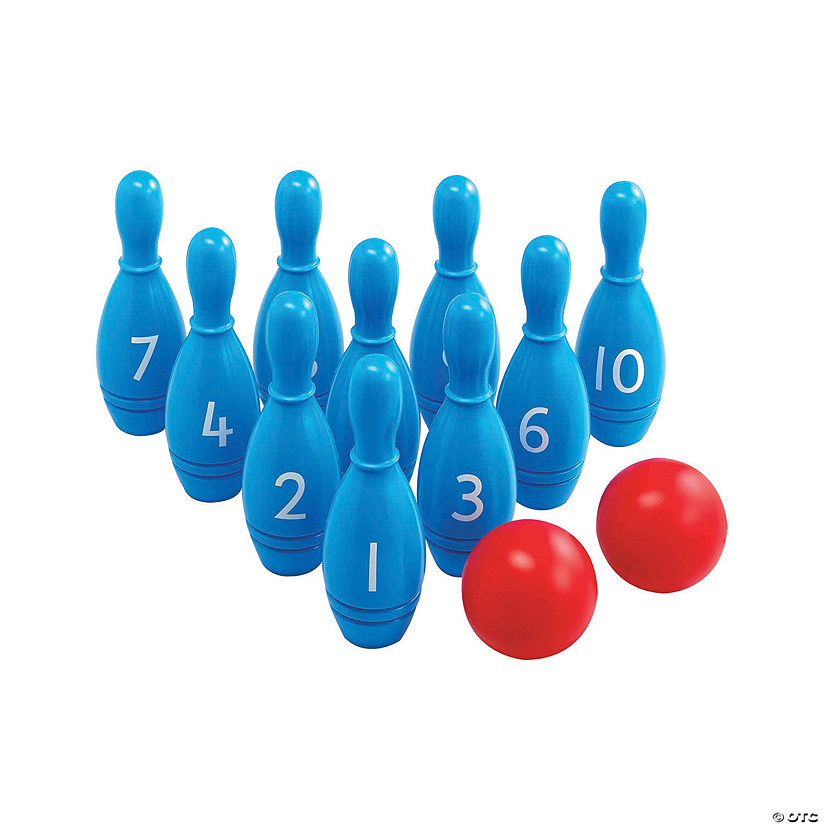 Learning Advantage Number Skittles (Bowling) Set Image