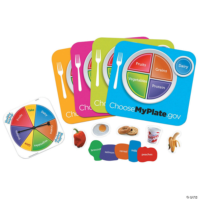 Learning Resources Healthy Helpings A Myplate Game Image