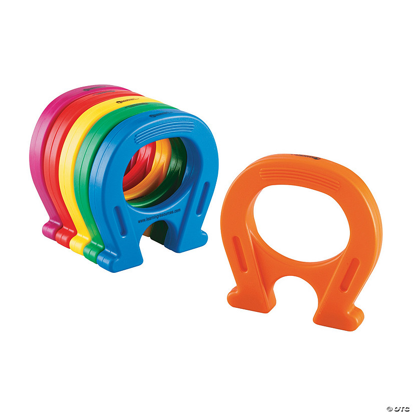 Learning Resources&#174; Primary Science Horseshoe-Shaped Magnets - Set of 6 Image