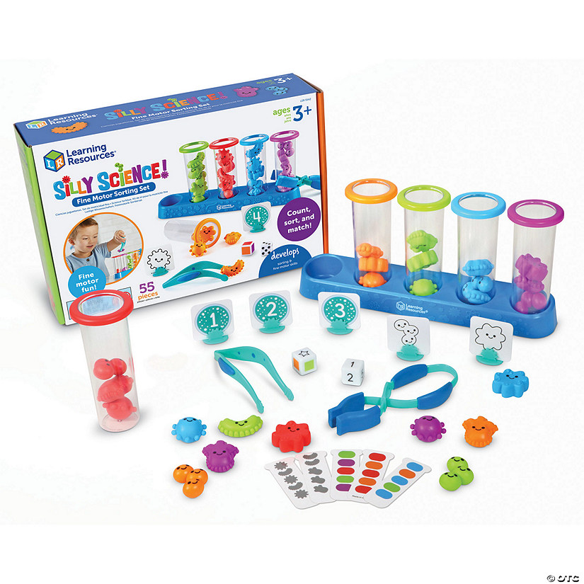 Learning Resources Silly Science Fine Motor Sorting Set Image