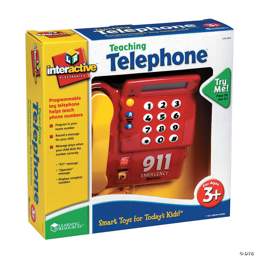 Learning Resources Teaching Telephone Gr Pk+ Image