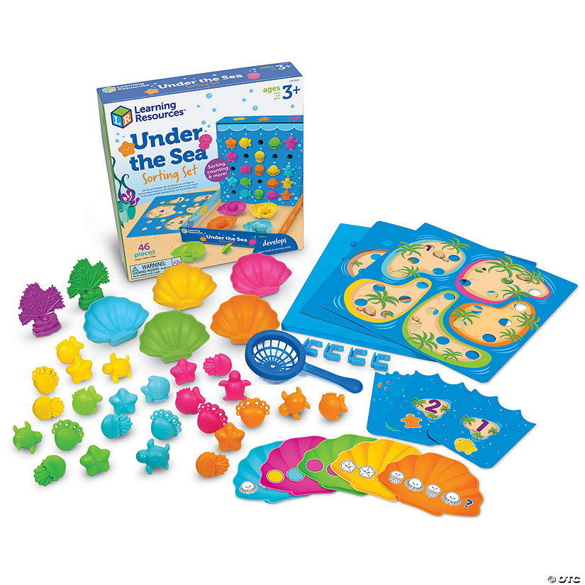 Learning Resources Under the Sea Sorting Set Image