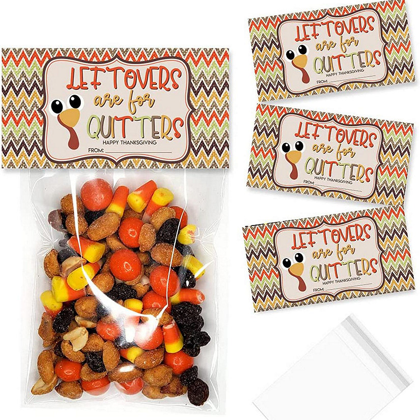 Leftovers are for Quitters Bag Toppers 40pc. by AmandaCreation Image