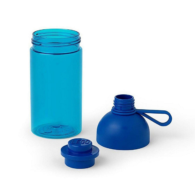 LEGO 17oz Hydration Bottle, Bright Blue Image