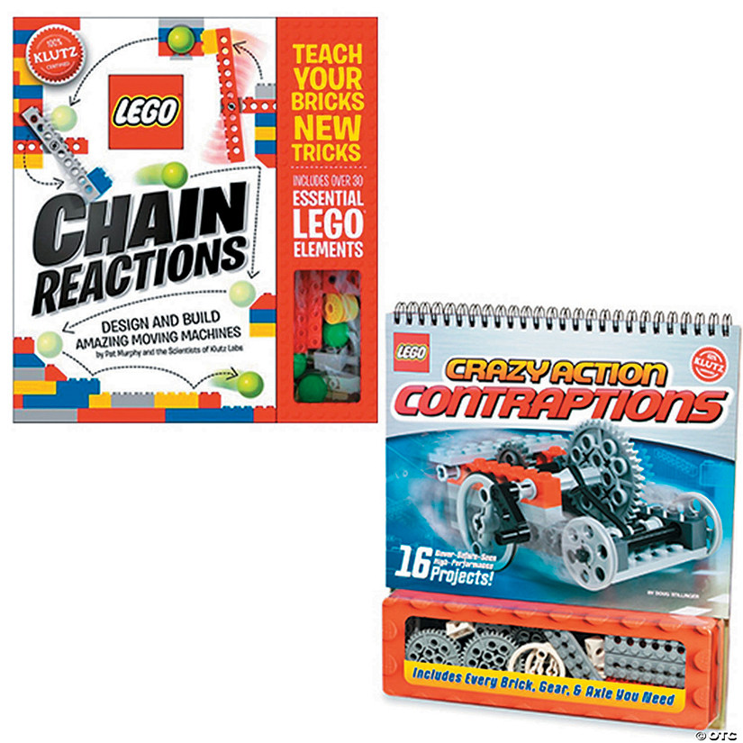 LEGO Chain Reactions & Crazy Contraptions: Set of 2 Image