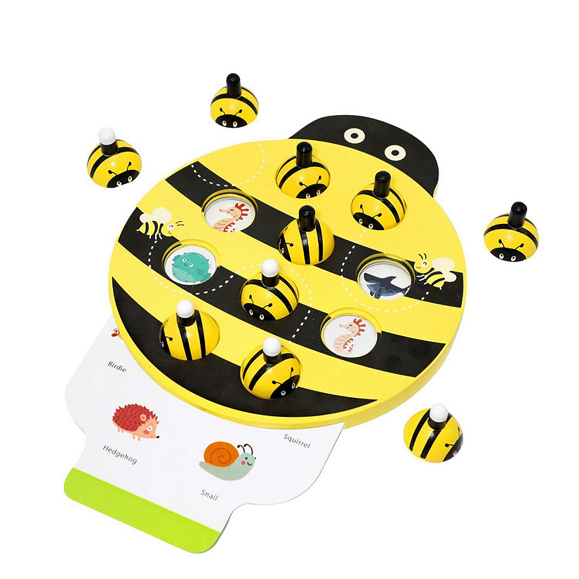 Leo & Friends Bee Memory Game 2 In 1 Image