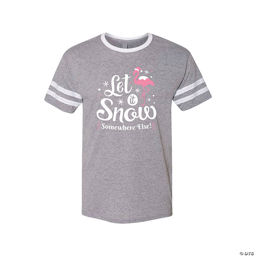 Let It Snow Adult&#8217;s T-Shirt Image