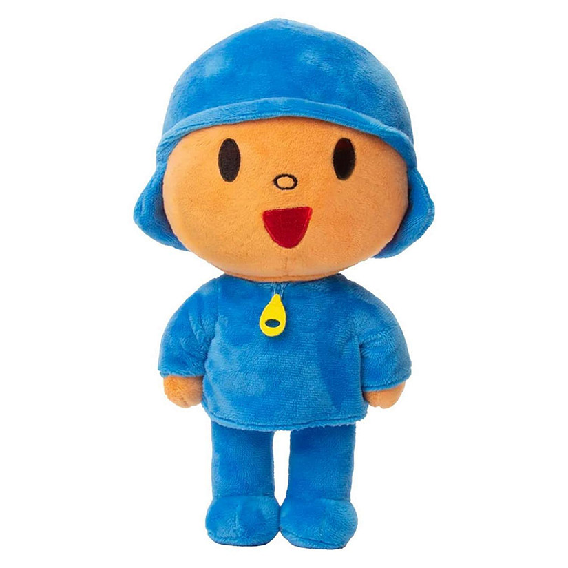 Let's Go Pocoyo Kids Show Character Officially Licensed Plush Doll 12" Mighty Mojo Image