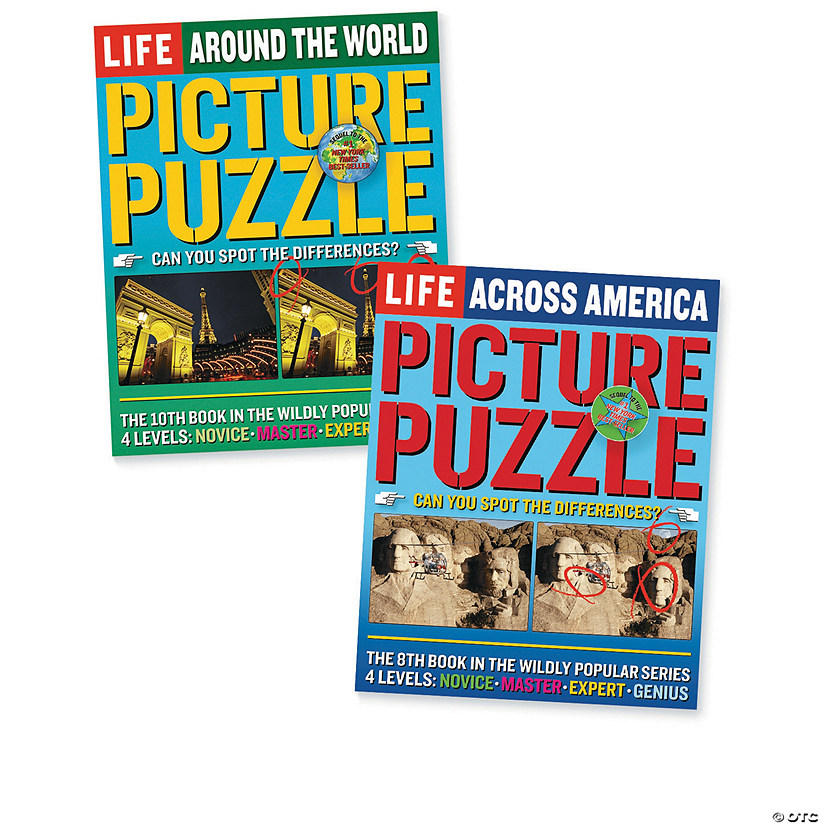 LIFE Spot-the-Differences Puzzles: Set of 2 Image
