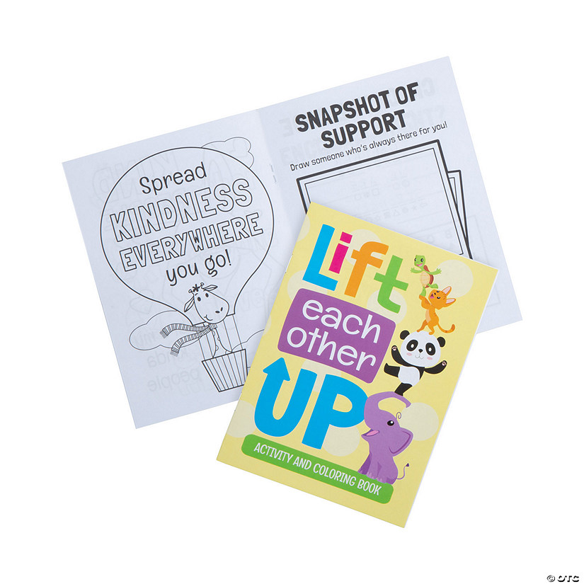 Lift Each Other Up Activity & Coloring Books - 12 Pc. Image