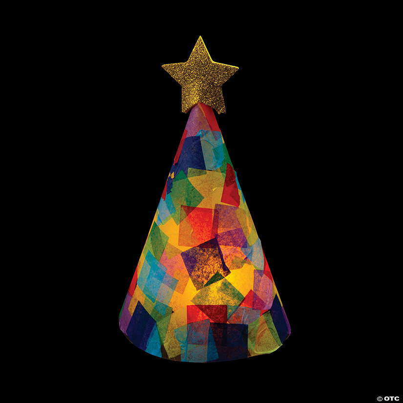 Light-Up Christmas Tree Craft Kit - Makes 6 Image