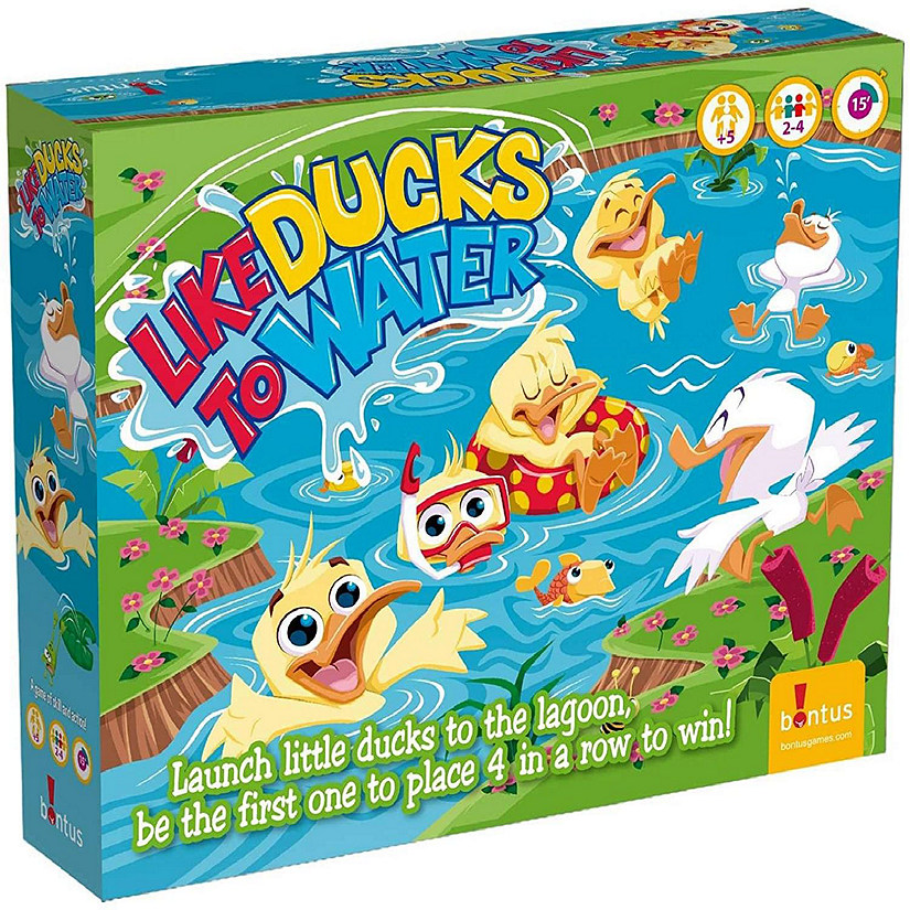 Like Ducks To Water Family Board Game  For 2-4 Players Image