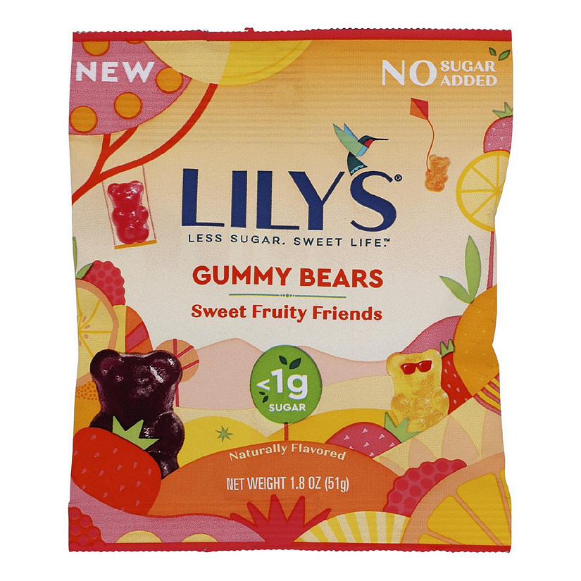 Lilys - Gummy Bears Sweet Fruit - Case of 12-1.8 OZ Image