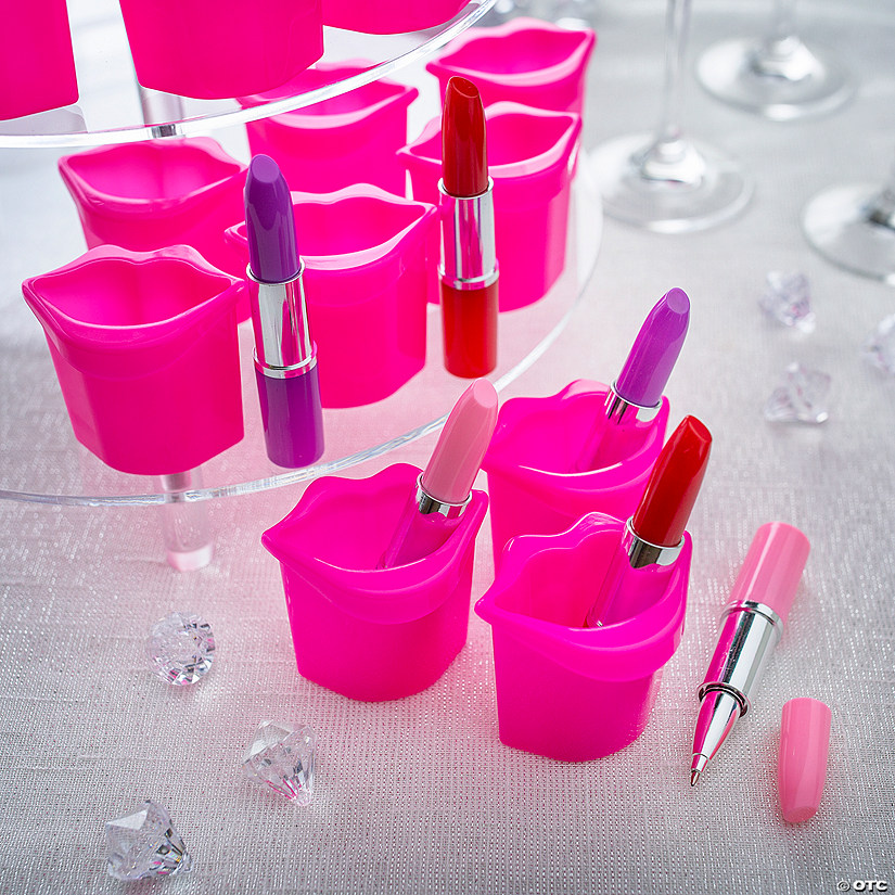 Lipstick & Kisses Party Favor Kit for 12 Image