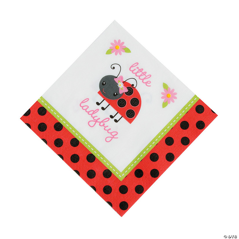 Little Ladybug Luncheon Napkins - 16 Pc. Image