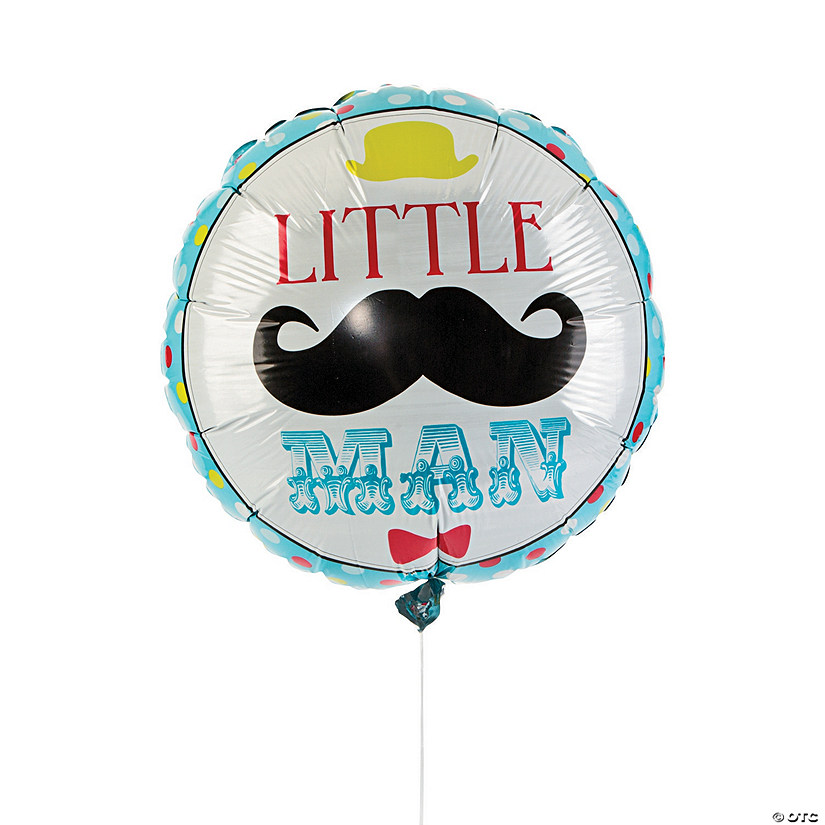 Little Man 18" Mylar Balloon Image