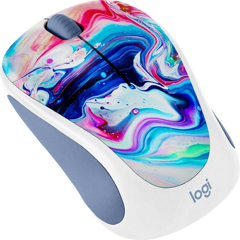 Logitech - Design Collection Wireless Optical Mouse - Cosmic Play 910-005837 Image