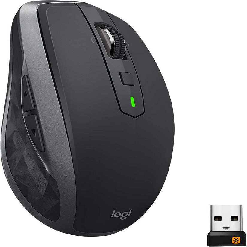 Logitech- MX Anywhere 2S Wireless Laser Mouse - Black  910-005748 Image