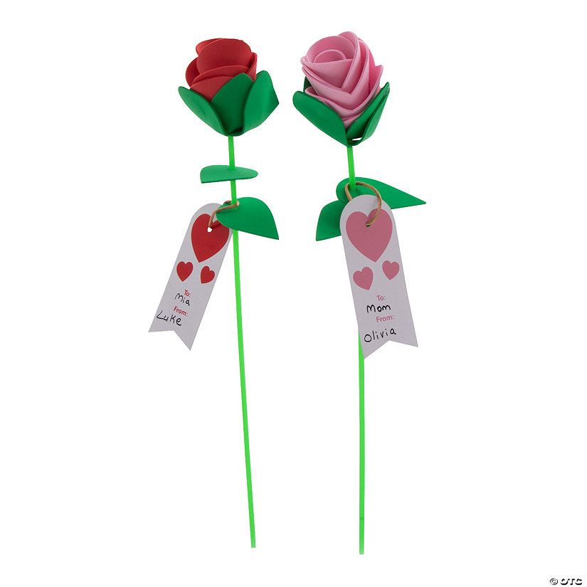 Long Stem Rose Craft Kit - Makes 12 Image