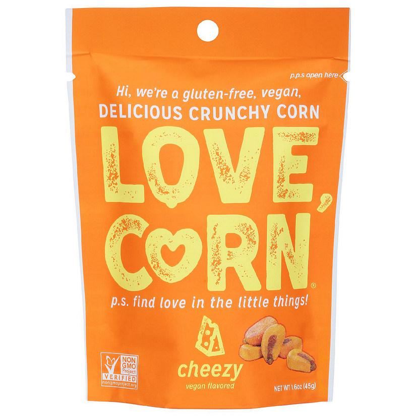 Love Corn - Roasted Corn Cheezy - Case of 10-1.6 OZ Image
