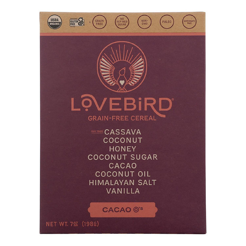 Lovebird - Cereal Cacao Grain Fr - Case of 6-7 OZ Image