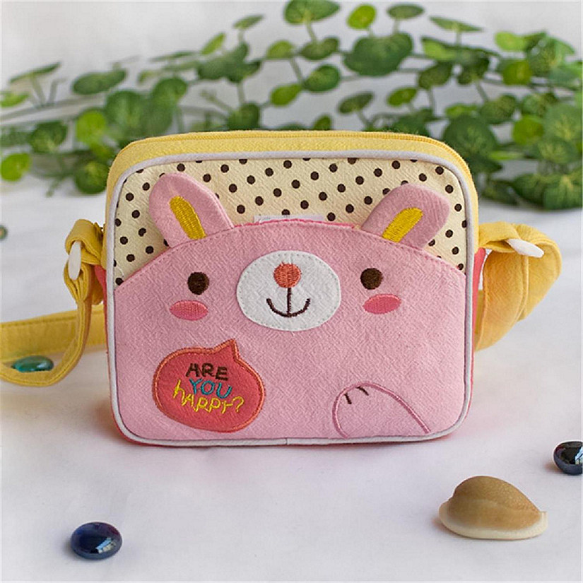 Lovely Bunny Embroidered Applique Wallet Image