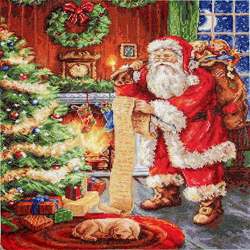 Luca-S - Santa Claus B578L Counted Cross-Stitch Kit Image