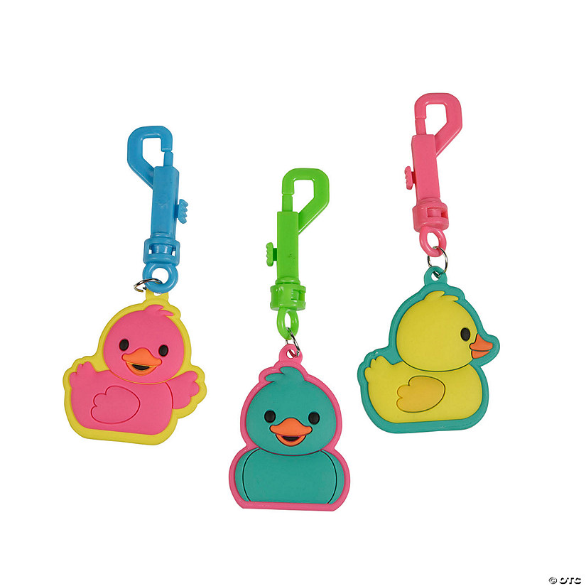 Lucky Duck Backpack Clips - 12 Pc. Image
