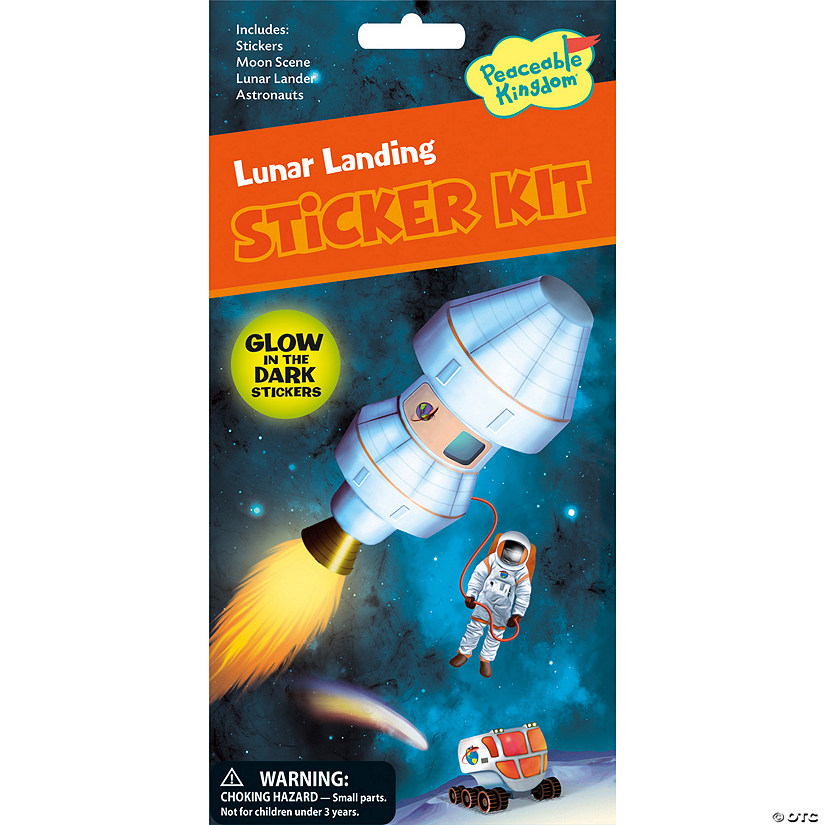 Lunar Landing Quick Sticker Kit Image