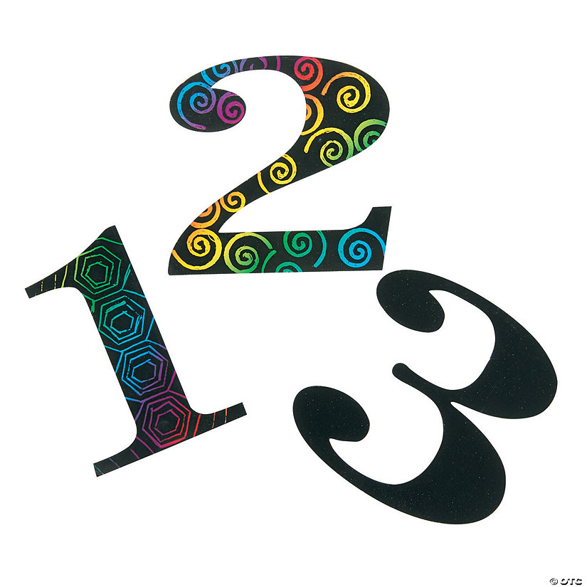 Magic Scratch Numbers Assortment