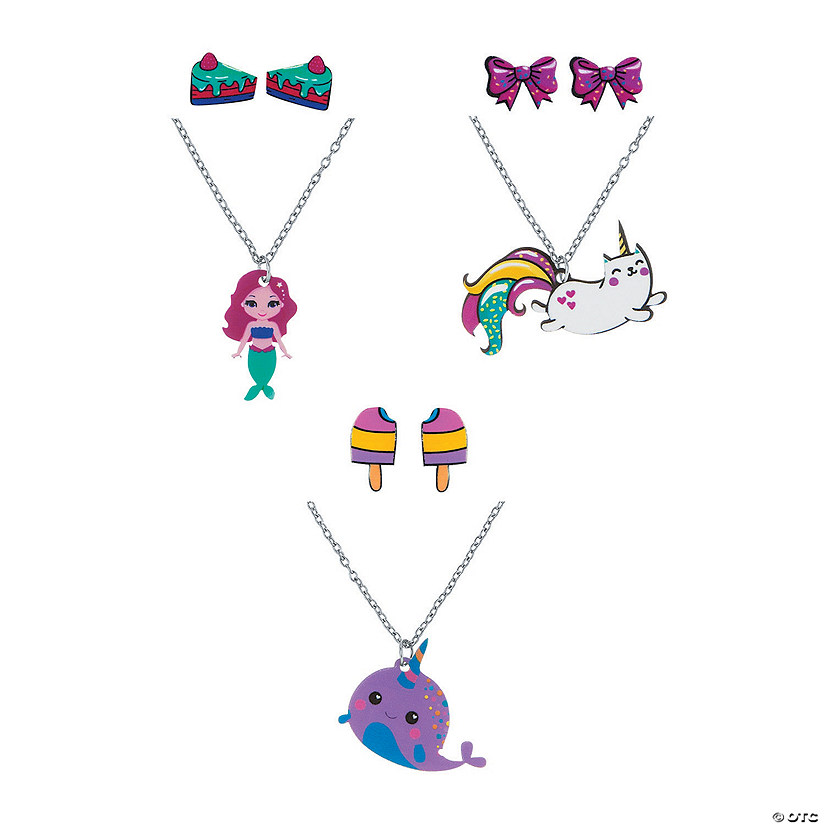 Magical Creature Jewelry Sets - 3 Pc. Image