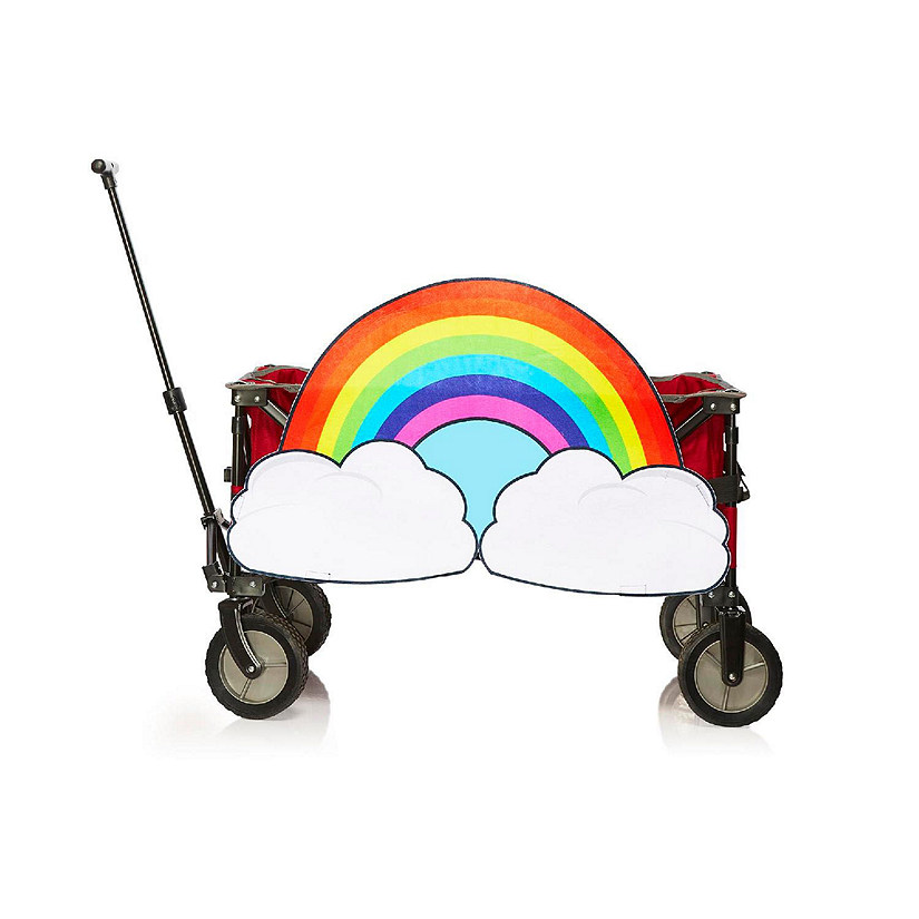 Magical Rainbow Wagon Cover Halloween Accessory Image