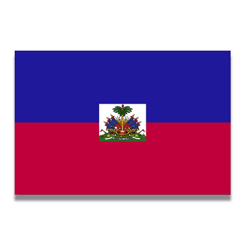 Magnet Me Up Haiti Haitian Flag Car Magnet Decal, 4x6 Inches, Heavy Duty Automotive Magnet for Car, Truck SUV Image