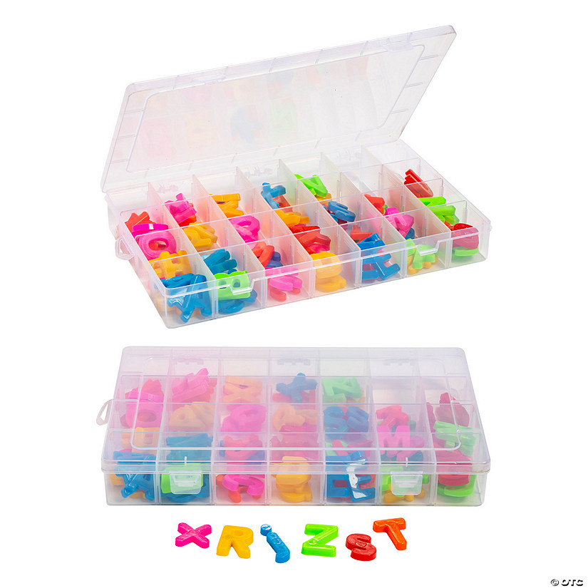 Magnetic Letters with Storage Kit - 115 Pc. Image