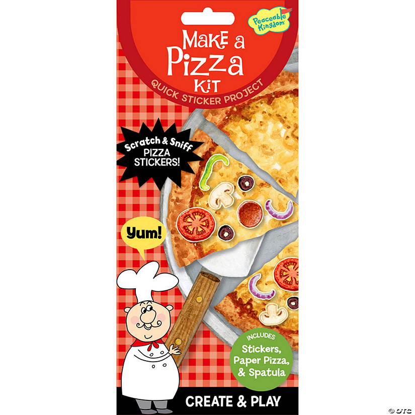 Make A Pizza Quick Sticker Kit Image