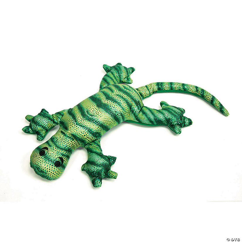 Manimo Weighted Plush Green Lizard - 4 Pounds Image