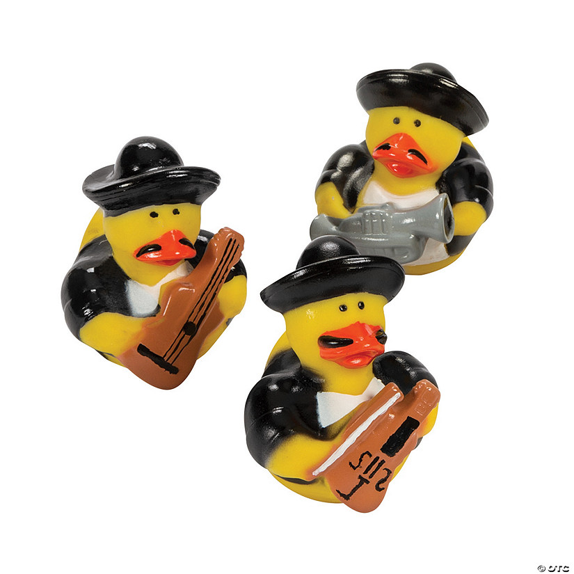 Mariachi Rubber Ducks - 12 Pc. Image