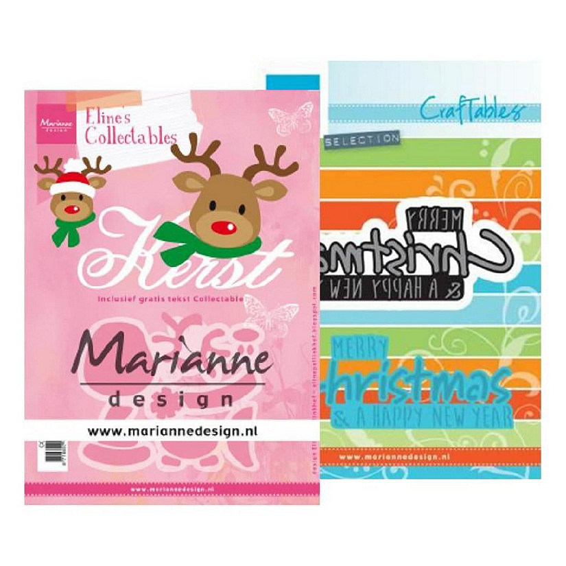 Marianne Design Eline's Reindeer Die  free bonus die Image