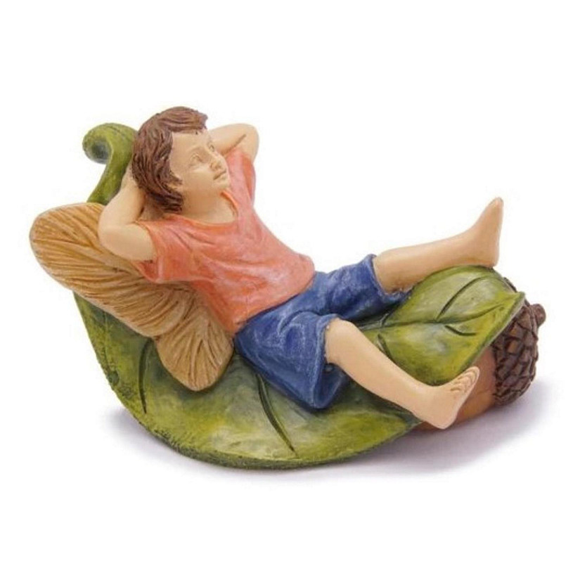 Marshall Home and Garden Fairy Garden Woodland Knoll Collection, Lazy Days Boy Image
