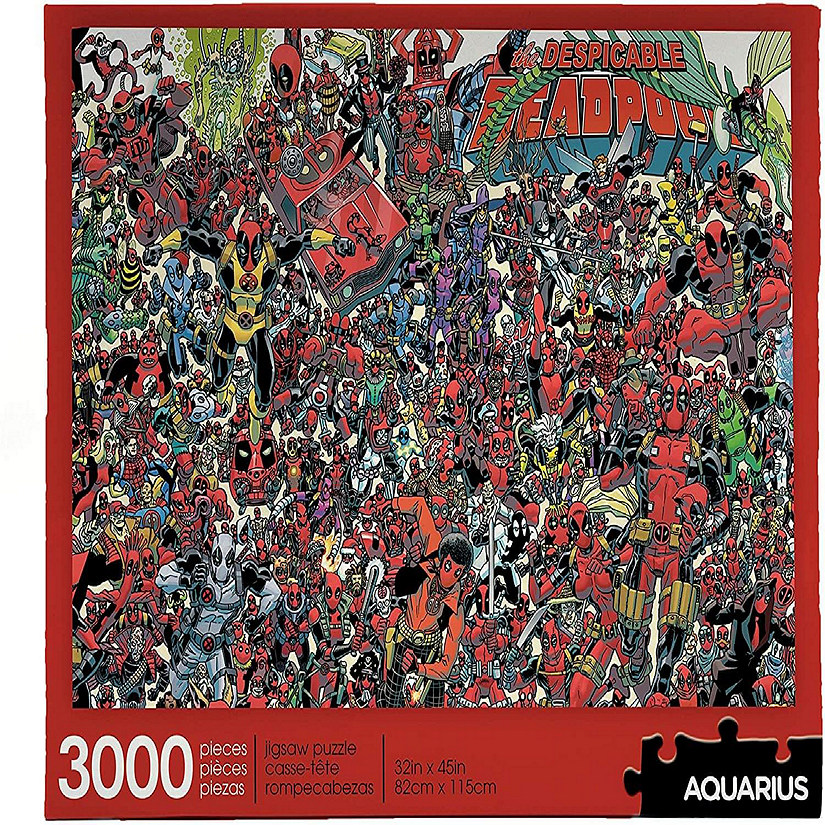 Marvel Despicable Deadpool 3000 Piece Jigsaw Puzzle Image