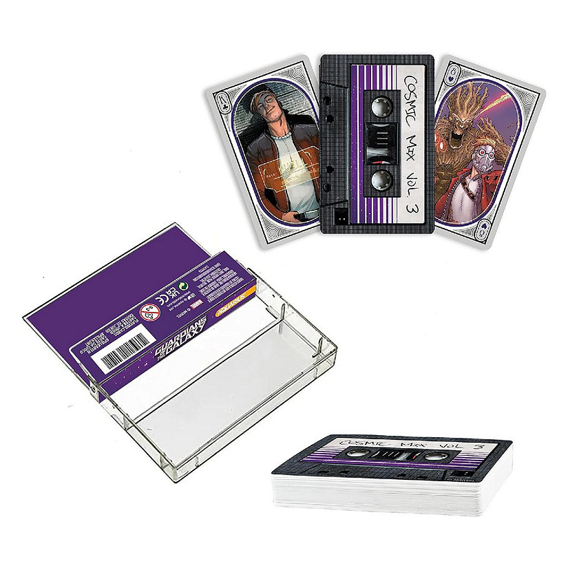 Marvel Guardians of the Galaxy Cassette Playing Cards Image