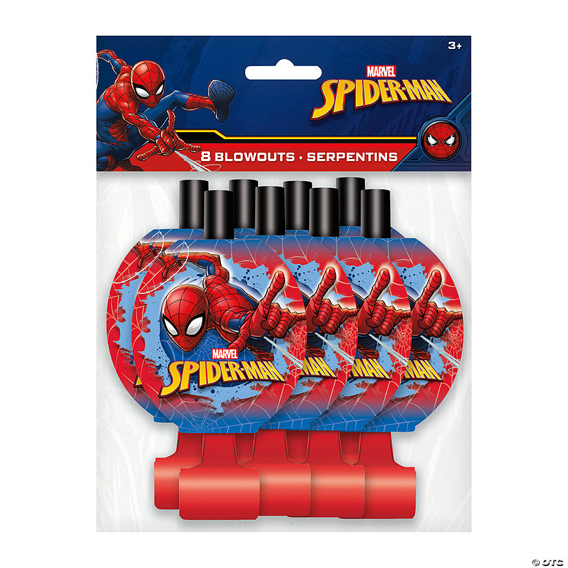 Marvel&#8217;s Spider-Man&#8482; Party Blowouts - 8 Pc. Image