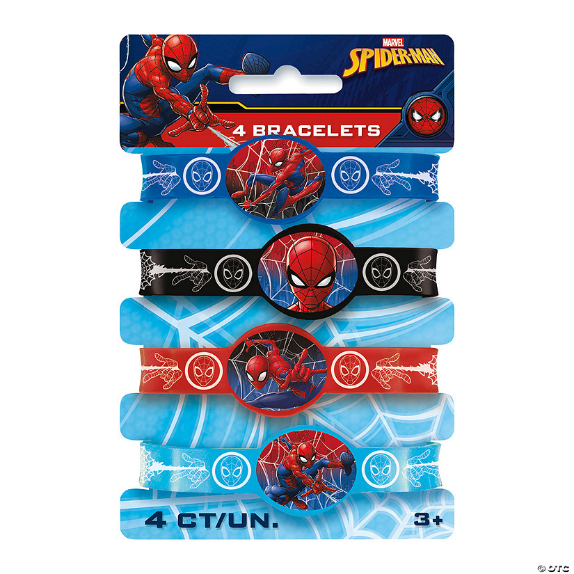 Marvel&#8217;s Spider-Man&#8482; Rubber Bracelets - 4 Pc. Image