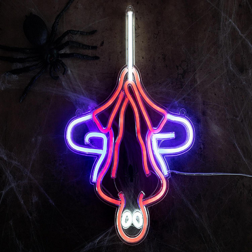 Marvel Spider-Man Hanging LED Neon Wall Light Sign Image