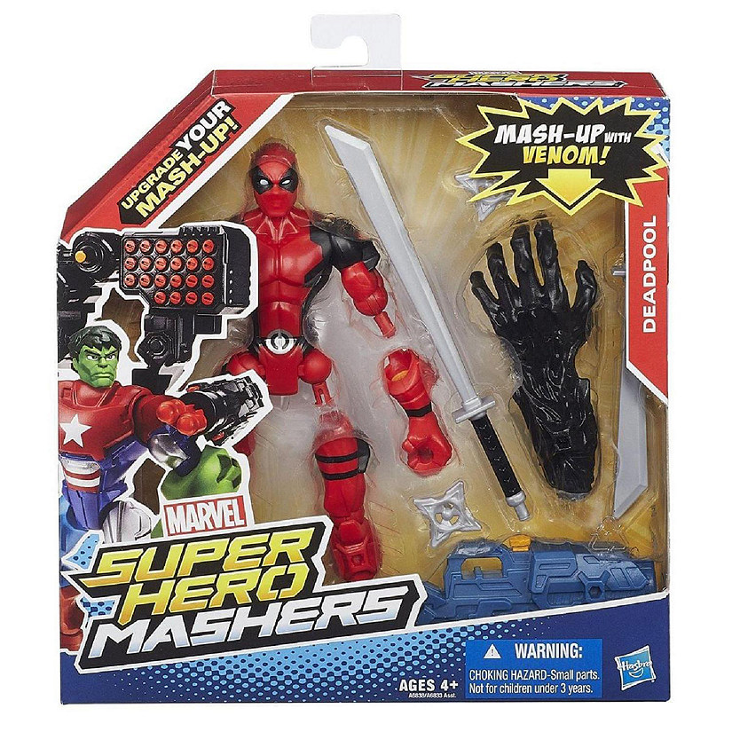 Marvel Super Hero Mashers 6" Action Figure: Deadpool Image