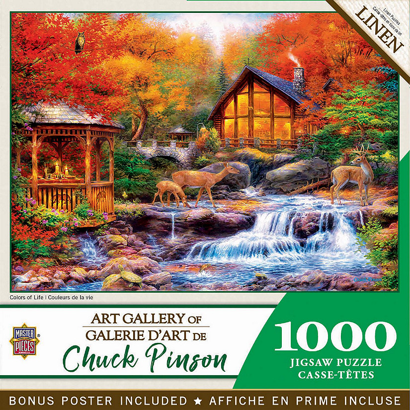 MasterPieces Art Gallery - Colors of Life 1000 Piece Jigsaw Puzzle Image