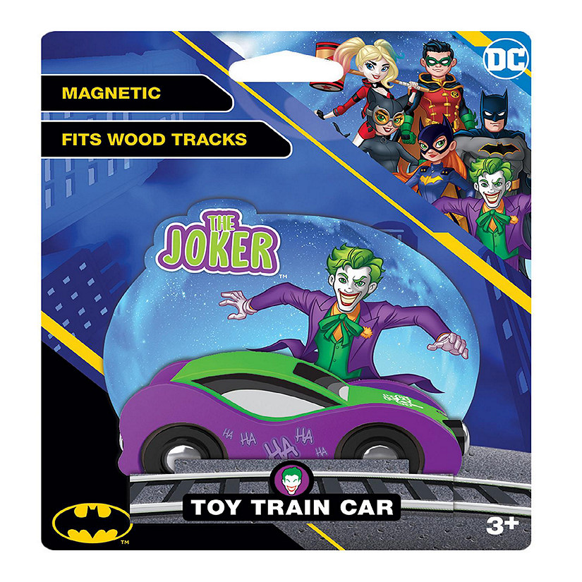 MasterPieces Batman - Joker Toy Train Car for Kids and Families Image