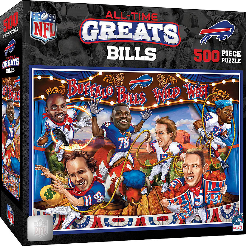 MasterPieces Buffalo Bills All-Time Greats 500 Piece Image