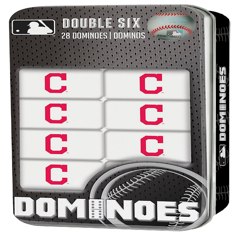 MasterPieces Cleveland Indians Dominoes Image